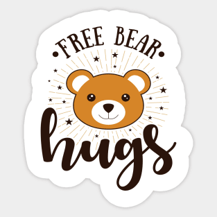Bear Hugs Sticker